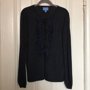 Simply Vera Ruffle Cardigan